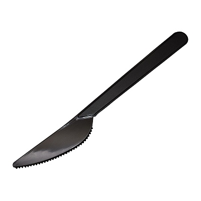 Нож столовый в инд. упак. 180 мм цвет Черный ВЗЛП (х300)