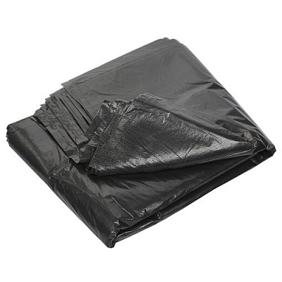 Мешки мусорные ПВД 120л 70x110см (60) в пачках  (х1/50)