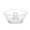 Снек-тарелка на стаканы Bubble cup (90 мм) ПП 1039П D=165мм Выс:65мм цвет прозр. 700мл ОЗЛП/ВЗЛП (х1/168)
